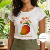 Camiseta Born Tropical | Algodão Peruano |