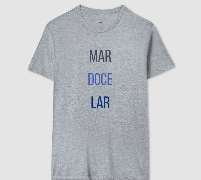 Camiseta Mar Doce Lar