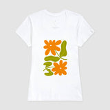 Camiseta Orange Bloom