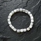 Pulseira Madrepérola Cubo (6mm)
