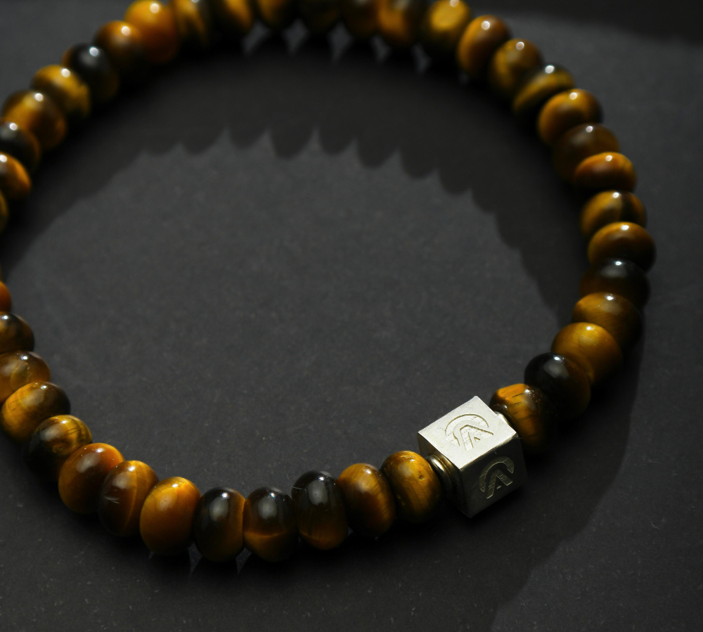 Olho de Tigre Pulseira Masculina