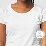 Camiseta Básica Algodão Peruano Branca