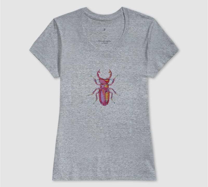 Camiseta Pink Bug