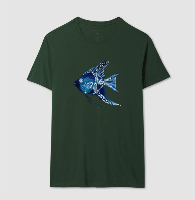 Camiseta Peixe Azul