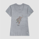 Camiseta Tigre Tropical