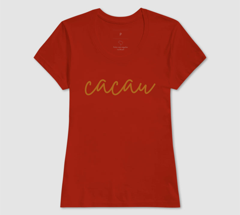 Camiseta Cacau