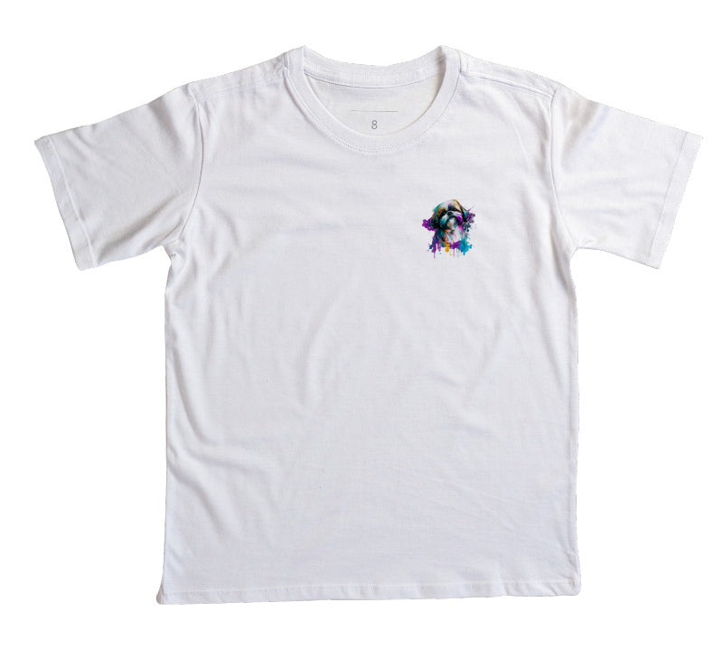 Camiseta Infantil Shih Tzu