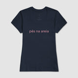 Camiseta Pés Na Areia