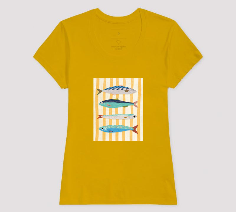 Camiseta Peixes