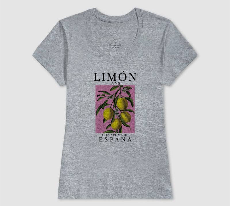 Camiseta Aroma De Limón