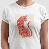 Camiseta Leopardo Rosa