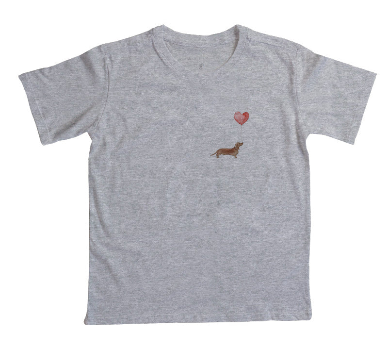Camiseta Infantil Amor de Cão