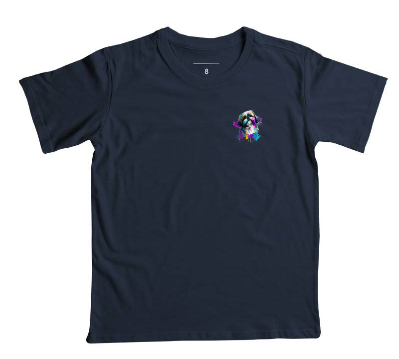 Camiseta Infantil Shih Tzu