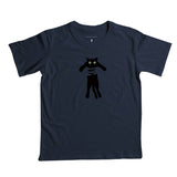 Camiseta Infantil Gato No Colo