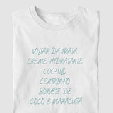 Camiseta Voltar da Praia
