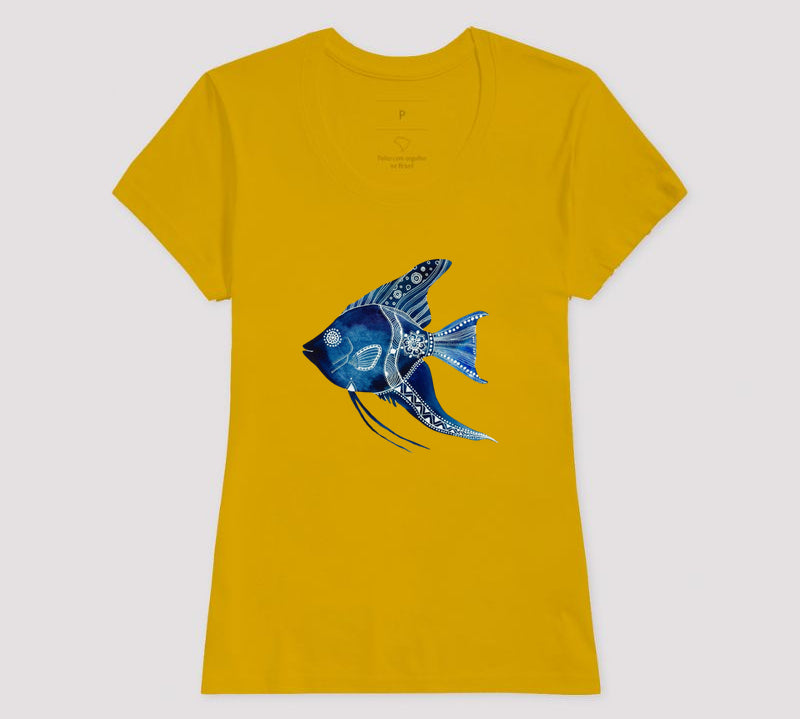 Camiseta Peixe Azul