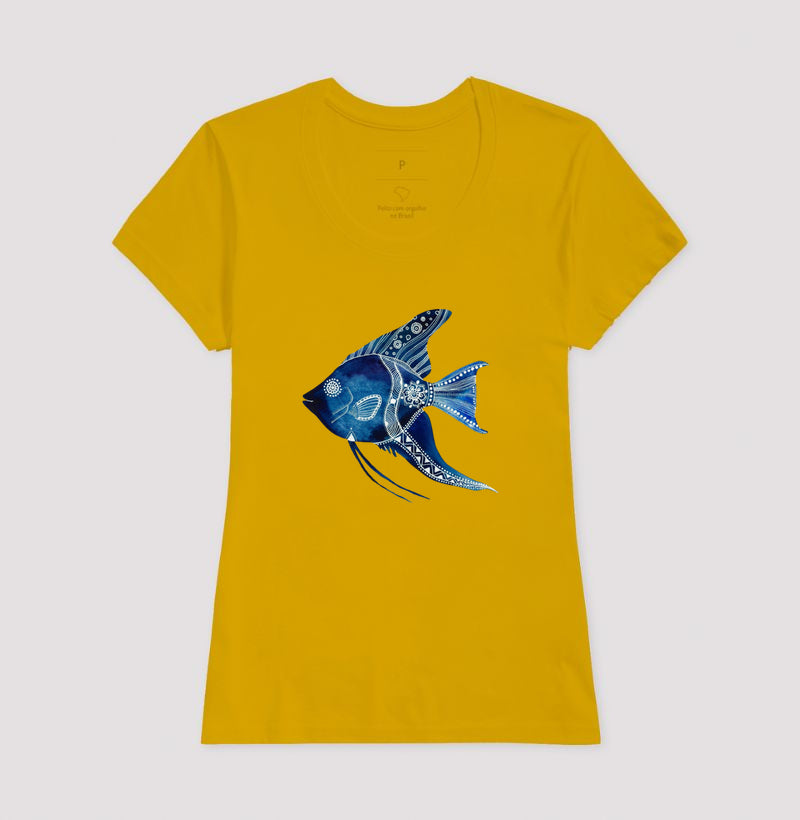 Camiseta Peixe Azul