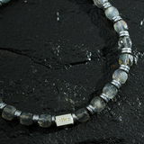 Pulseira Labradorita Facetada (5mm)