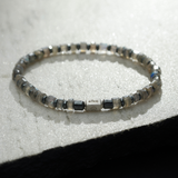 Labradorita Pulseira Masculina