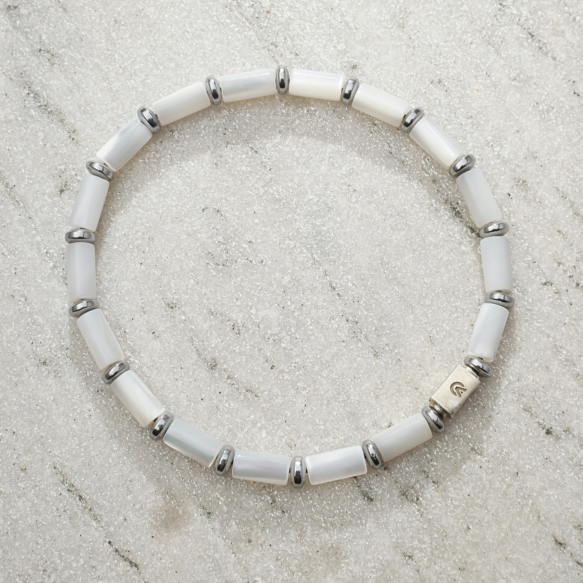 Pulseira Madrepérola Tubo (4mm)