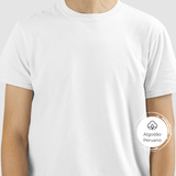 Camiseta Básica Algodão Peruano Branca