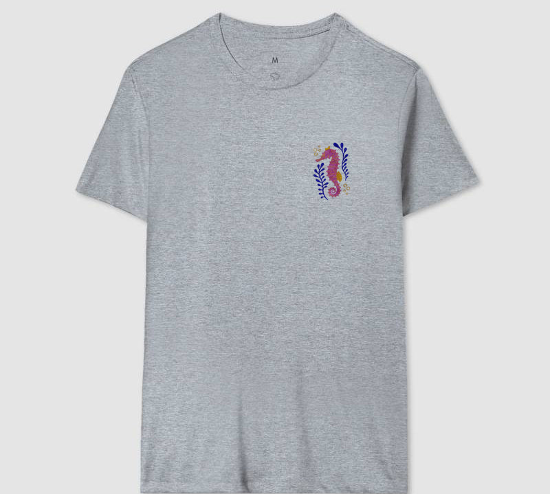 Camiseta Reino Marinho