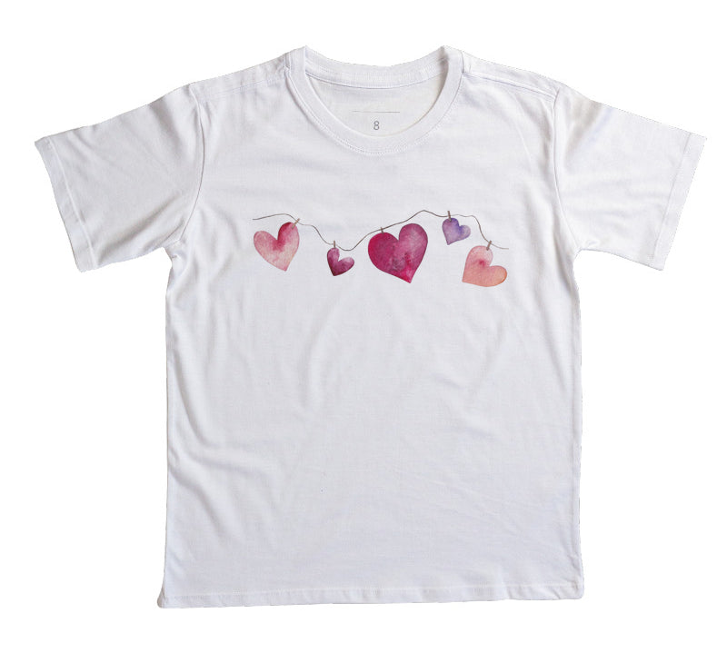 Camiseta Infantil Love Line