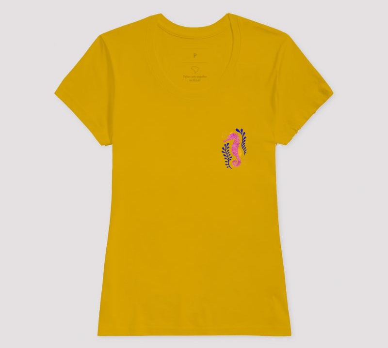 Camiseta Reino Marinho