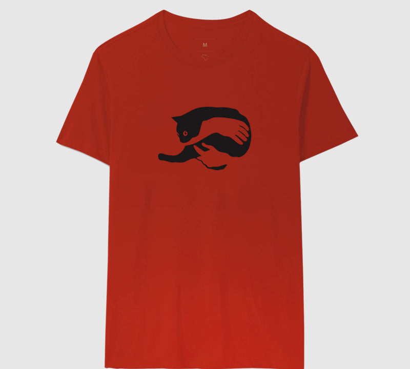 Camiseta Abraço Felino