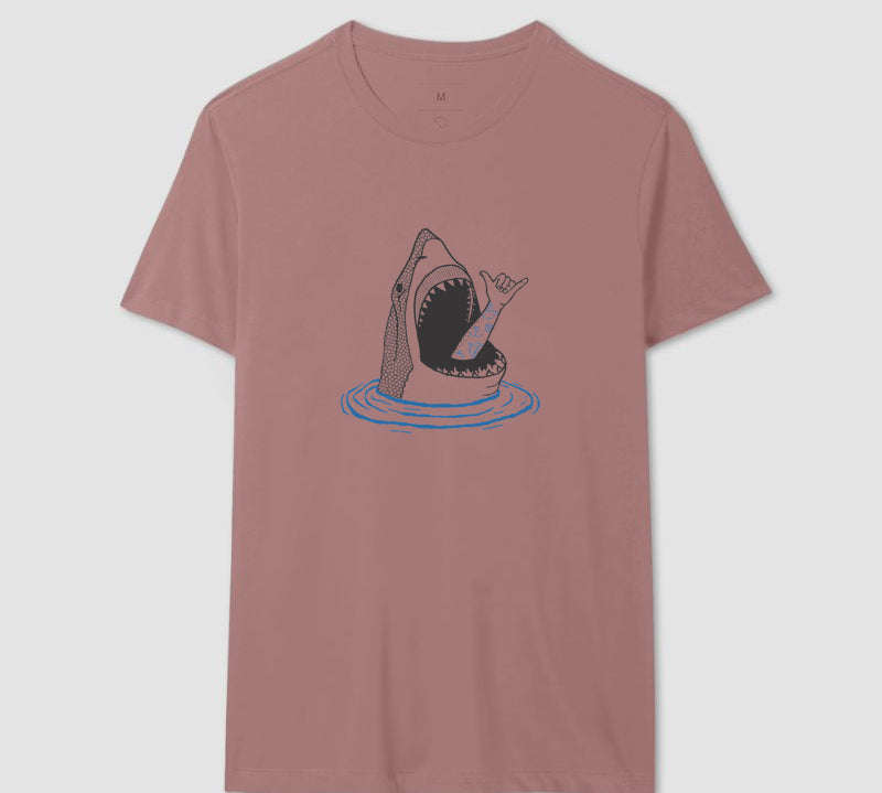 Camiseta Shark Loose