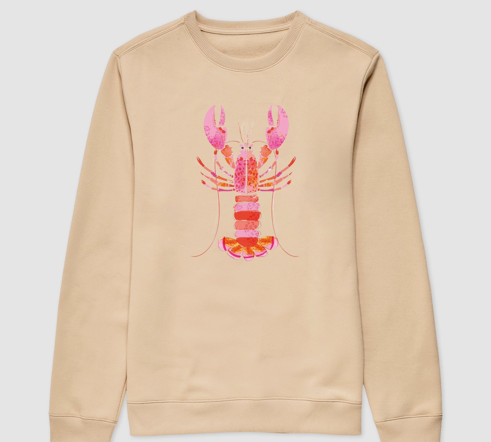 Suéter Moletom Pink Lobster