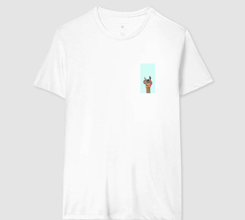 Camiseta Lhama Que Eu Vou