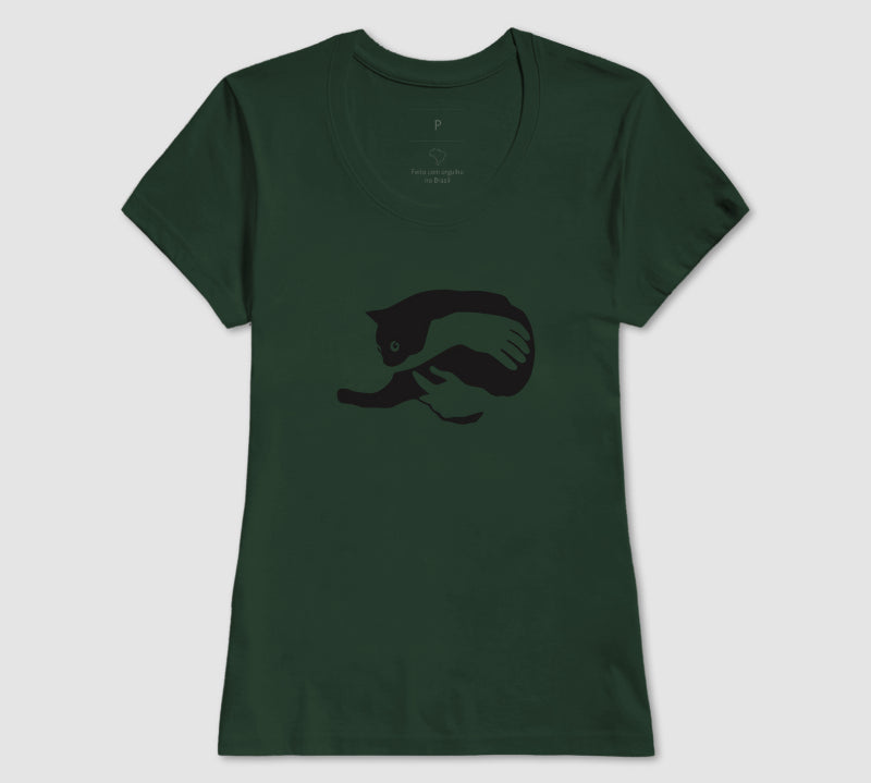 Camiseta Abraço Felino