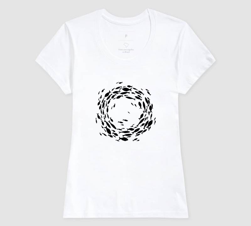 Camiseta Roda de Peixes