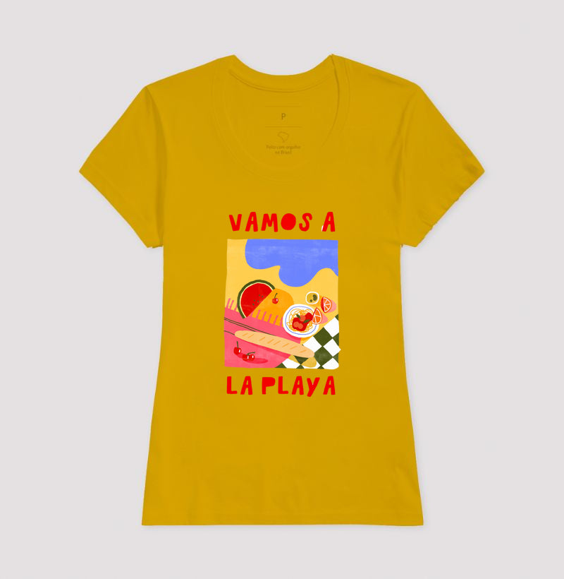 Camiseta Vamos A La Playa