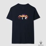 Camiseta Nerdy Crab | Algodão Peruano |