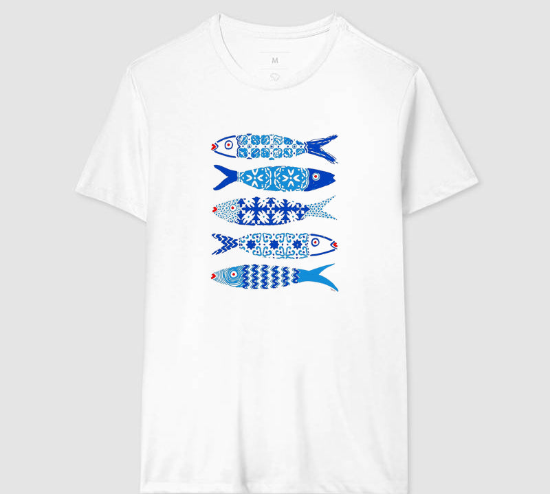 Camiseta Sardinhas do Porto