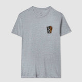 Camiseta Leão Preto e Amarelo