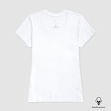 Camiseta Básica Algodão Peruano Branca