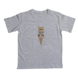 Camiseta Infantil Kitty Cream