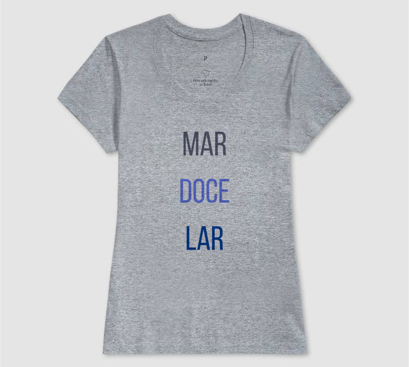 Camiseta Mar Doce Lar