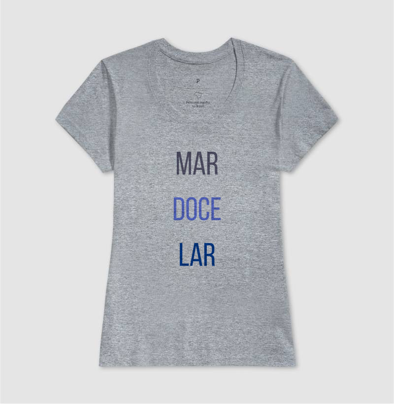 Camiseta Mar Doce Lar