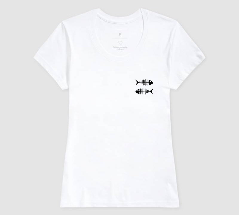 Camiseta Minimal Fishbone