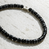 Pulseira Ágata Negra (4mm)