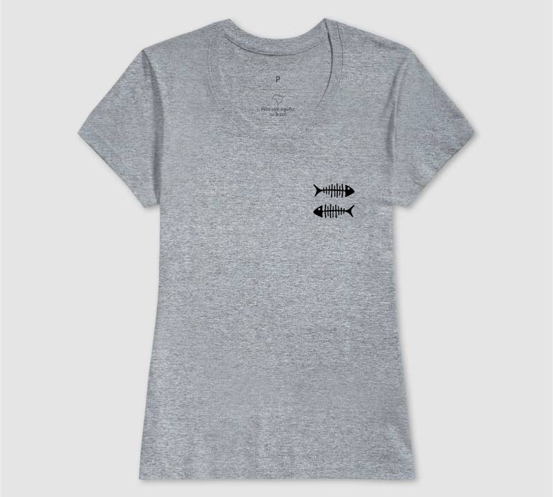 Camiseta Minimal Fishbone