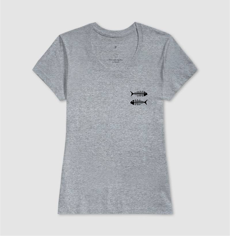 Camiseta Minimal Fishbone