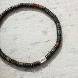Pulseira Jaspe Sangue de Dragão (4mm)