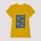 Camiseta Primavera Azul