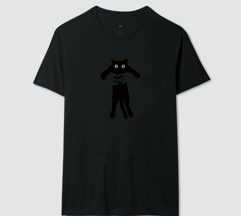 Camiseta Gato No Colo