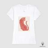 Camiseta Leopardo Rosa | Algodão Peruano |
